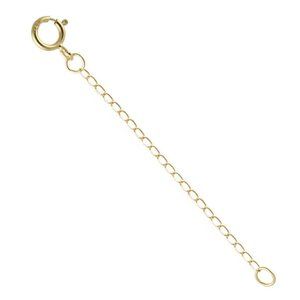 COPY - 14k Solid Yellow Gold 0.9mm Flat Curb Extender